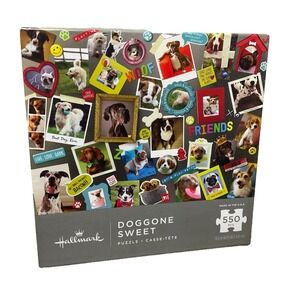 Hallmark - 550 Piece DOGGONE SWEET 18" x 24" Jigsaw Puzzle (R)